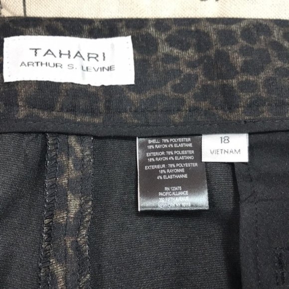 🎁 Tahari Office Work Wear Ankle Pants Trousers - Picture 6 of 8